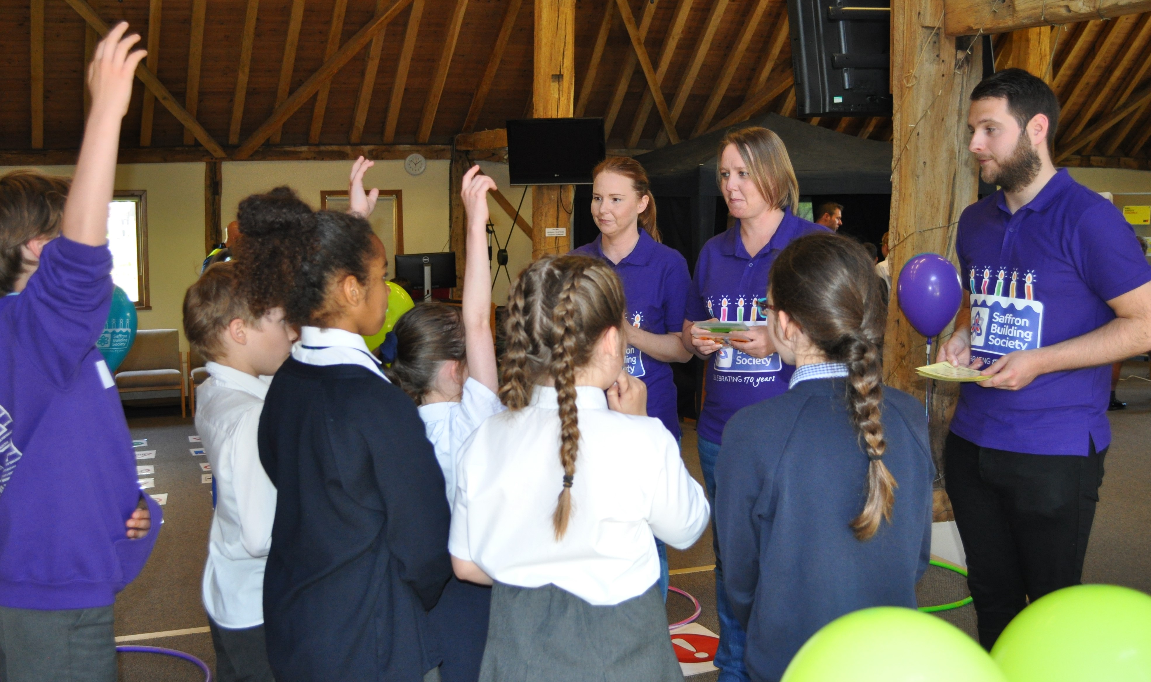 Volunteering Saffron Building Society